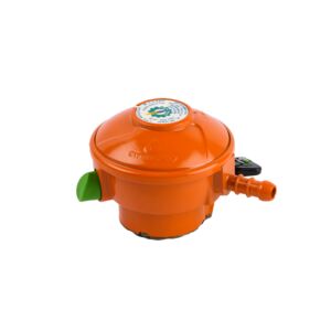 Cylinder Regulator with Excess Flow Rate Orange